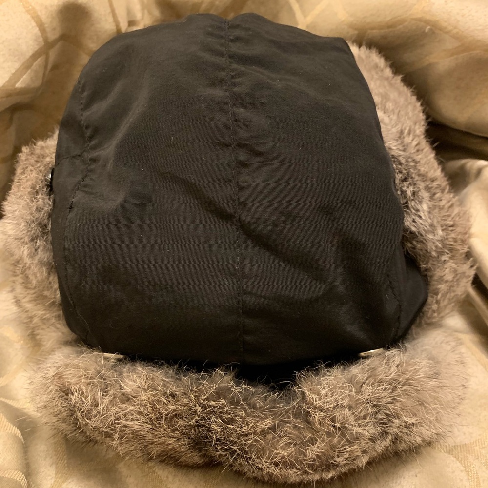 Nathaniel Cole Down Filled Rabbit Trim Aviator